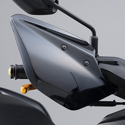 ヤマハ純正 NMAX125(BAL2/BAL6)用 ナックルガード/ナックルバイザー(スモーク)_ワイズギア拍卖