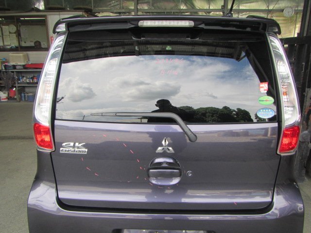 【個人宅配送不可】三菱 ekカスタム B11W H28年式 ■バックドア ■ネイビー 中古 ★213496拍卖