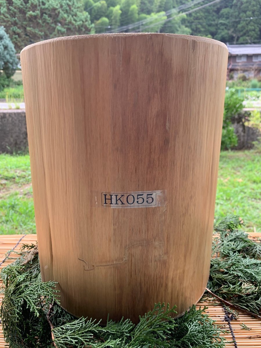 【現品限り】丹波ヒノキ輪切り 直径 約26~29cm 高さ 約32cm拍卖