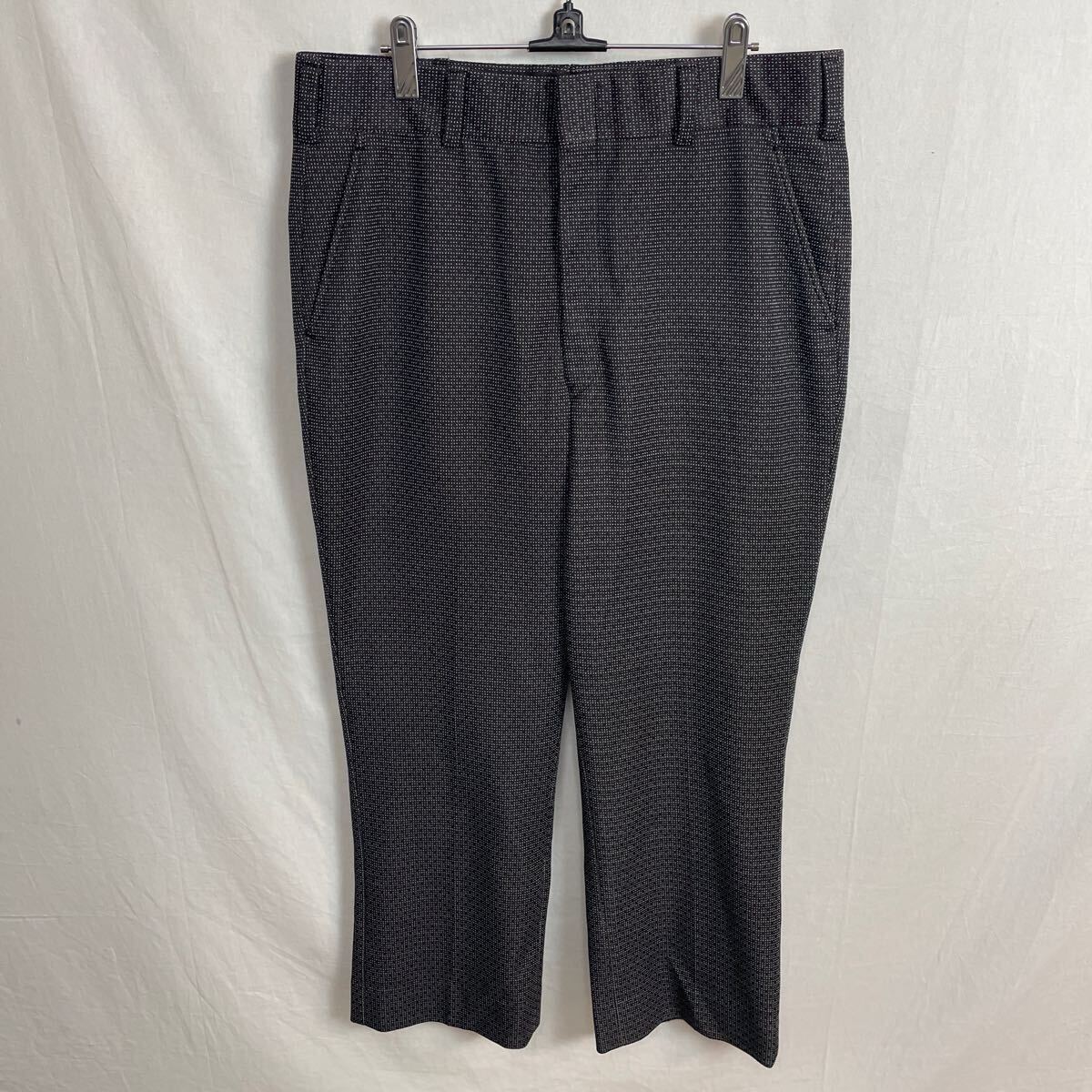 ヴィンテージ スラックスパンツ 古着 タロンジップ拍卖