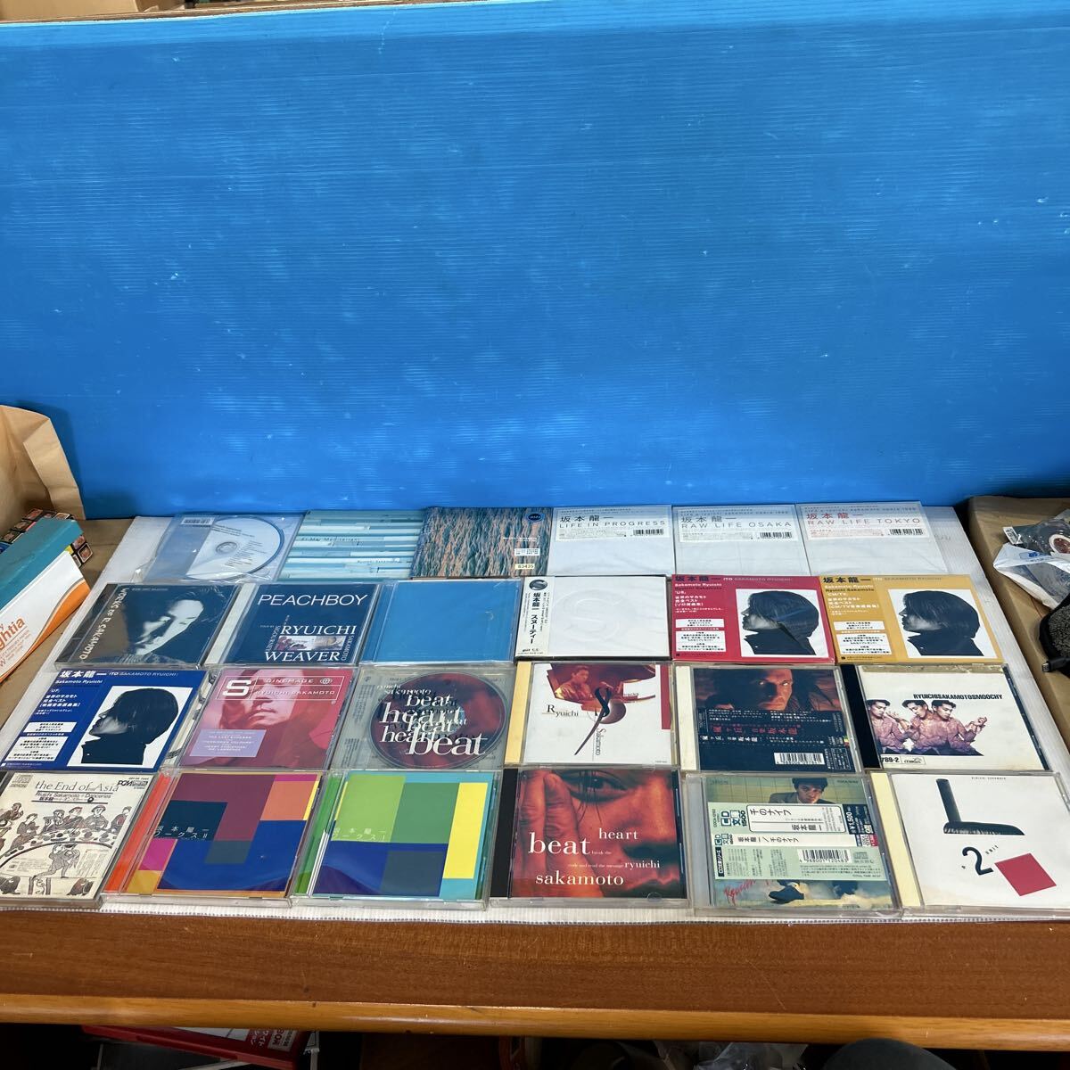 坂本龍一 CDまとめ 2 ディスク再生未確認 大量セット ワークス 千のナイフ UF 映画音楽選曲集 ベストセレクション 拍卖