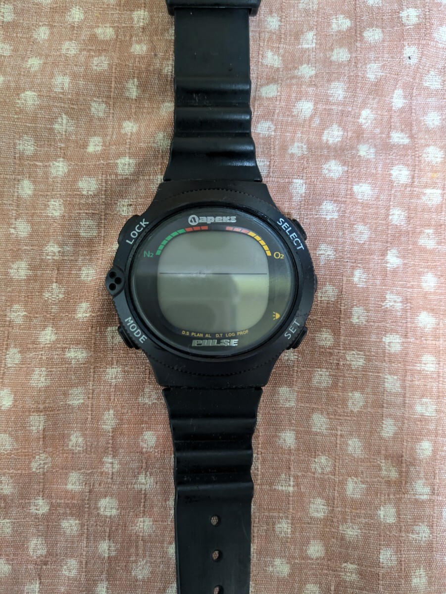 ダイバーズウオッチ★アクアラング★パルス★ダイブコンピュータ★20万円で購入しました!拍卖
