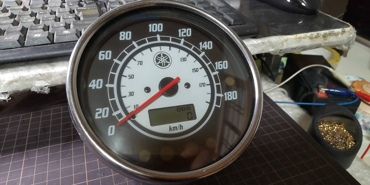 ドラッグスター1100 ☆スピードメーター ■動作品・加工有り拍卖