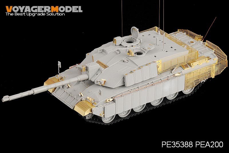 ボイジャーモデル PEA200 1/35 現用イギリス チャレンジャー2 主力戦車 スラットアーマー (トランぺッター)拍卖