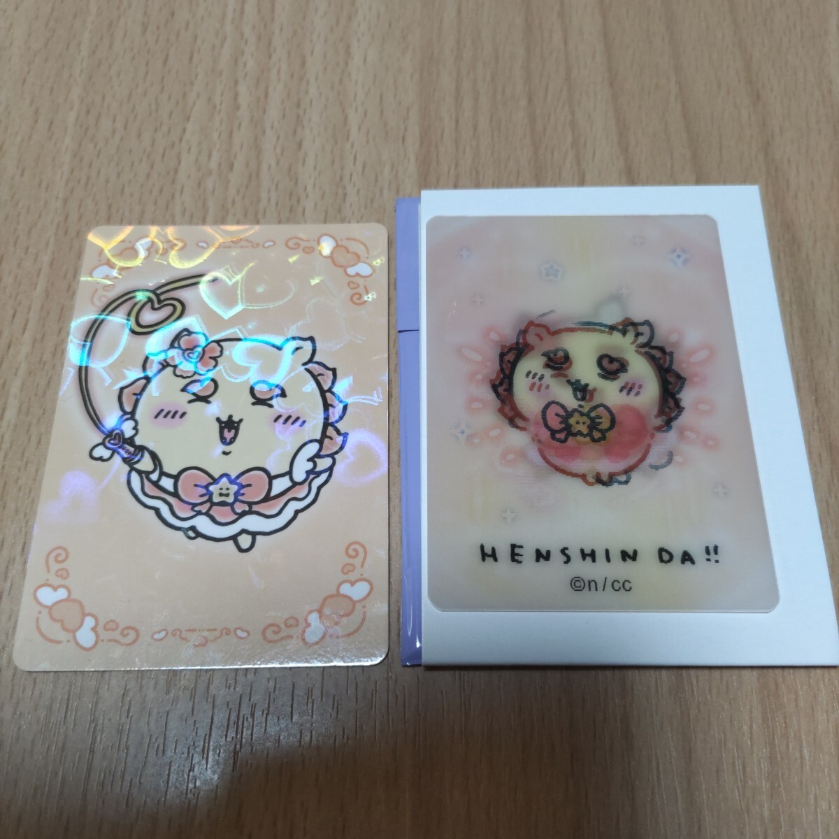 新品未使用 まじかるちいかわ ホログラムカード レンチキュラーカード シーサー ちいかわ拍卖