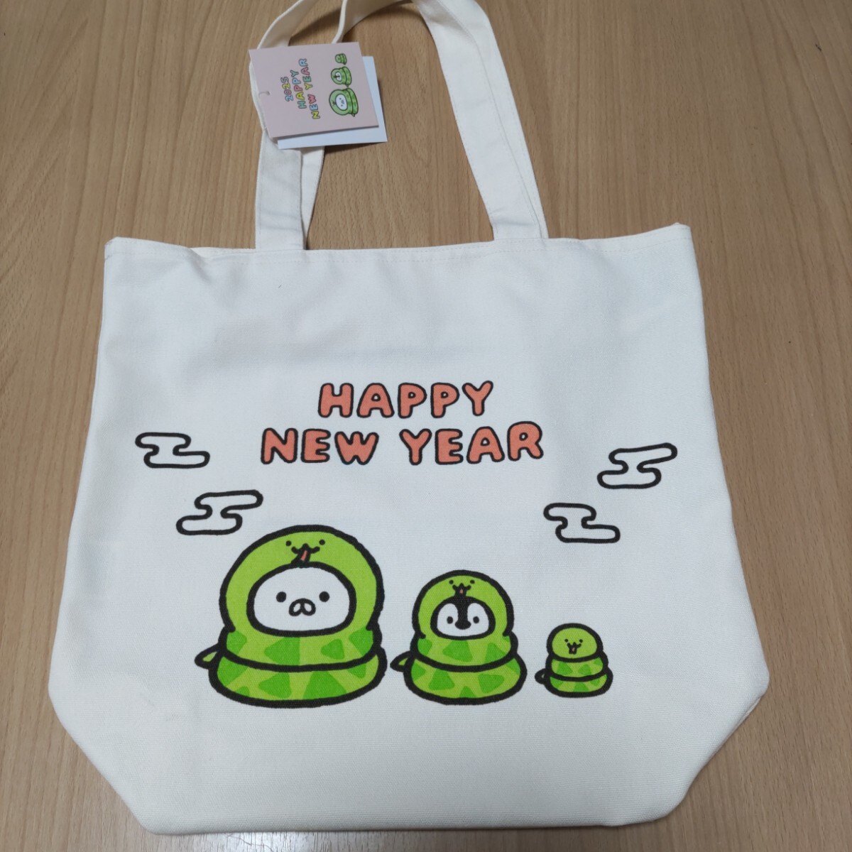 未使用 ねこぺん日和 ハッピーバッグ 福袋 2025 トートバッグ のみ かばん 巳 へび拍卖