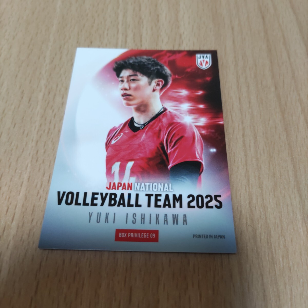 未使用 男子バレー トレカ 2025 BOX特典カード 石川祐希 甲斐優斗 バレーボール日本代表 トレーディングカード拍卖