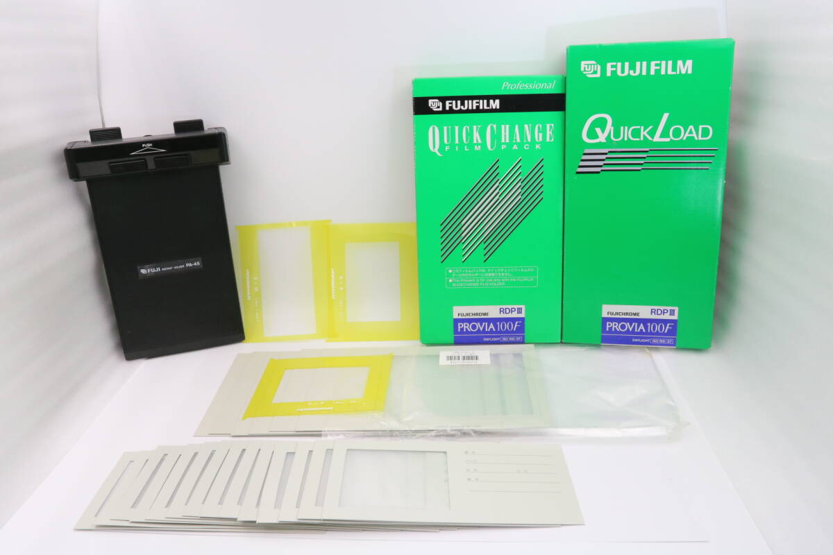FUJIFILM QUICKLOAD クイックロード シートフィルム/ QUICK CHANGE FILM PACK クイックチェンジ フィルム パック/ PA-45/ ペーパーマウント拍卖