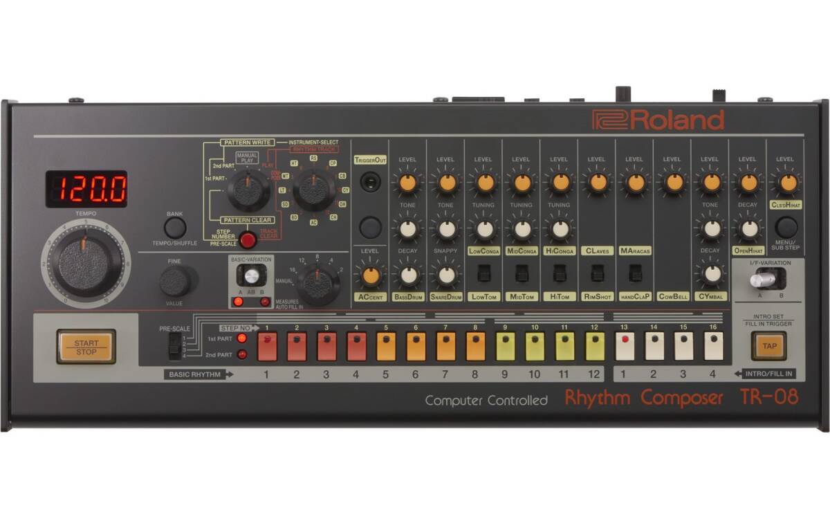 【中古】Roland ローランド/Boutique TR-08 Rhythm Composer ブティーク リズムマシン拍卖