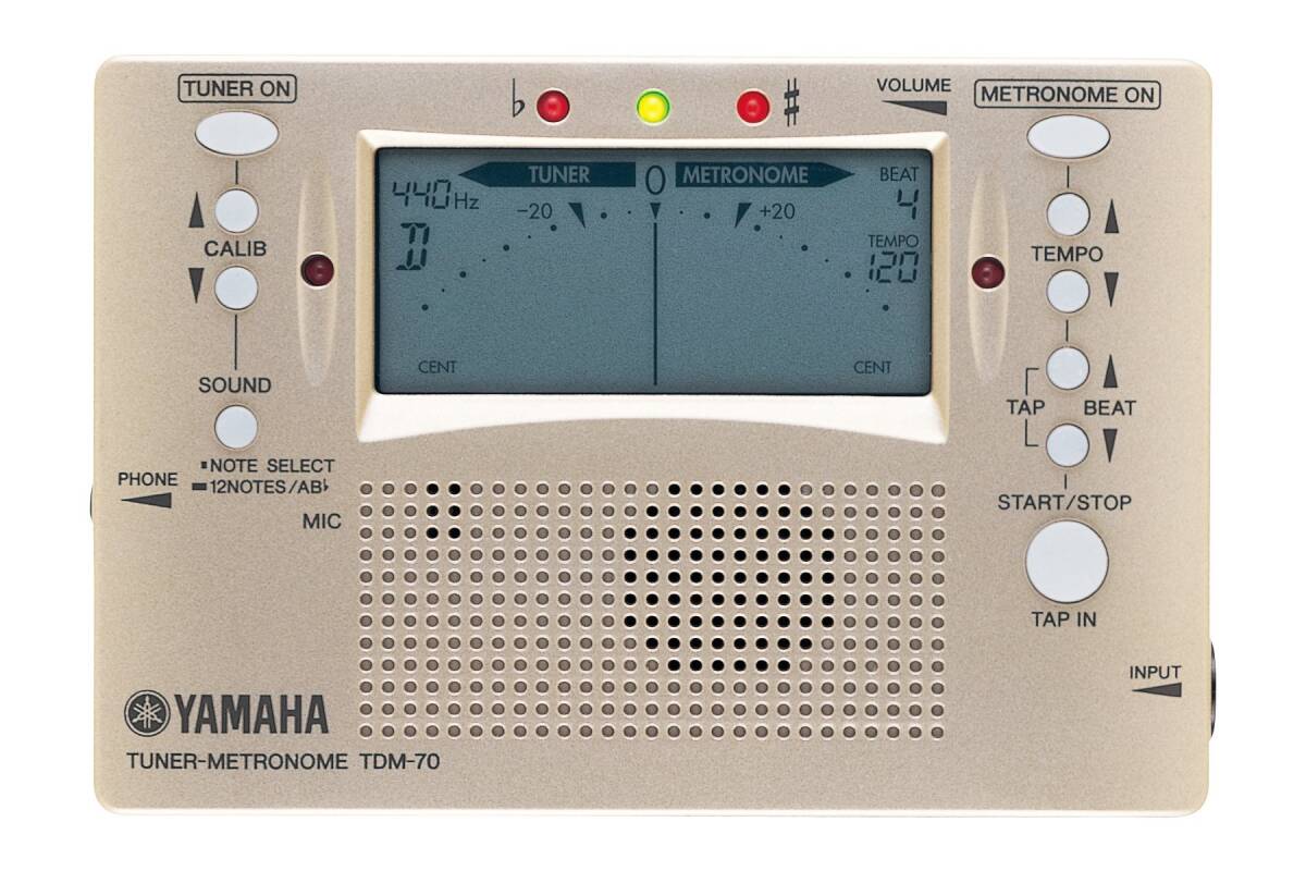 【中古】YAMAHA チューナー&メトロノーム TDM-70拍卖