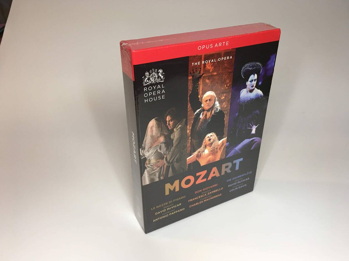 【中古】モーツァルト:オペラ BOXセット《DVD 5discs》拍卖