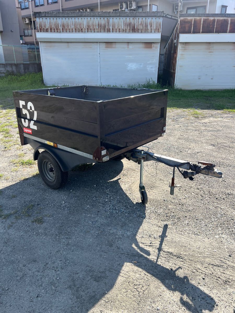 中古 ELLEBI エレビ!軽カーゴトレーラー!250kg!全国発送ok! 書類あり!拍卖