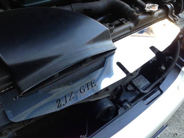 JZS161 アリスト ラジエーターフード 導風板 2Jロゴ入拍卖