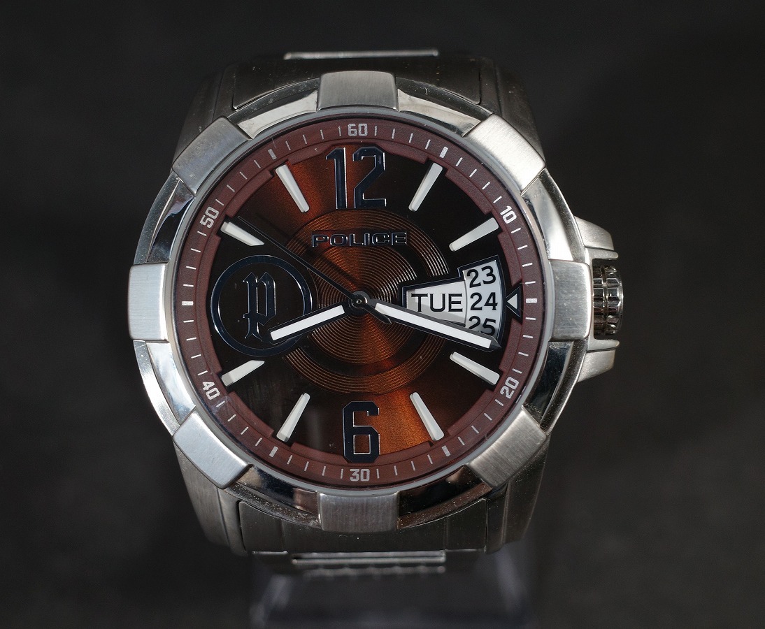 POLICE ポリス 腕時計 12221J IM 付属品、箱有り 付属品拍卖