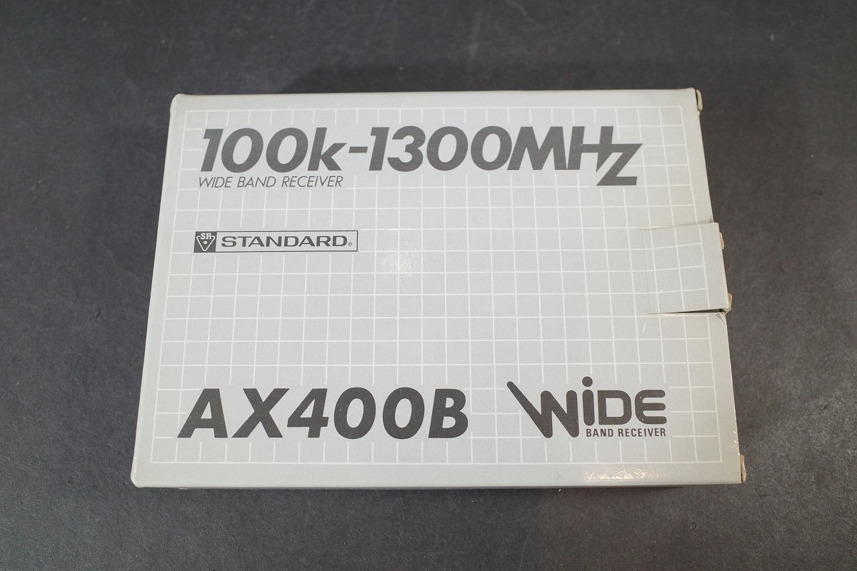 STANDARD スタンダード AX400B 0.1~1299.999MHz 広帯域受信機拍卖