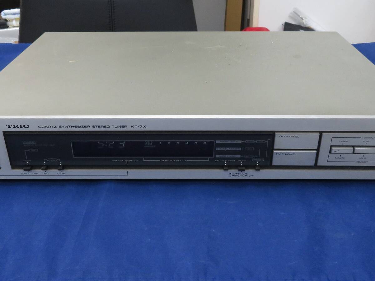 1円~ TRIO トリオ AM/FM チューナー KT-7X 拍卖