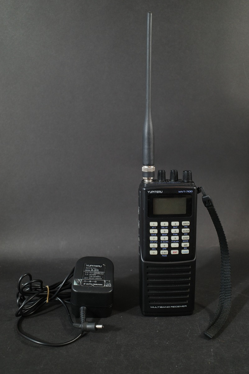 マルチバンドレシーバー YUPITERU MVT-7100 アダプター付属拍卖