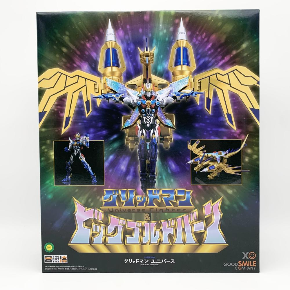 【中古】未開封 グッドスマイルカンパニー 劇場版 グリッドマン ユニバース THE合体 グリッドマン Universe Fighter&ビッグゴルドバーン拍卖