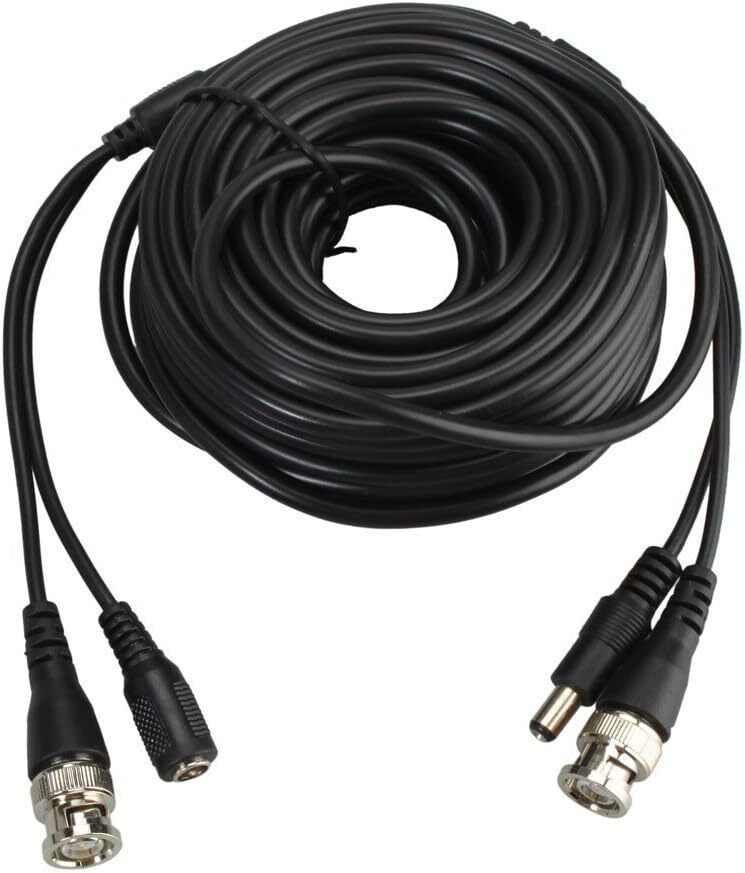 「256」防犯カメラ用 BNC端子 映像/電源一体型 延長ケーブル 5m-526564拍卖