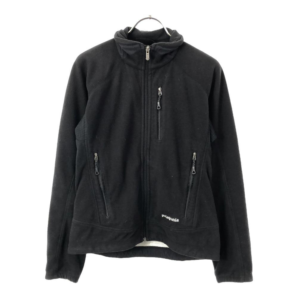 patagonia パタゴニア USA製 フリースジャケット XS ブラック アウトドア レディース拍卖