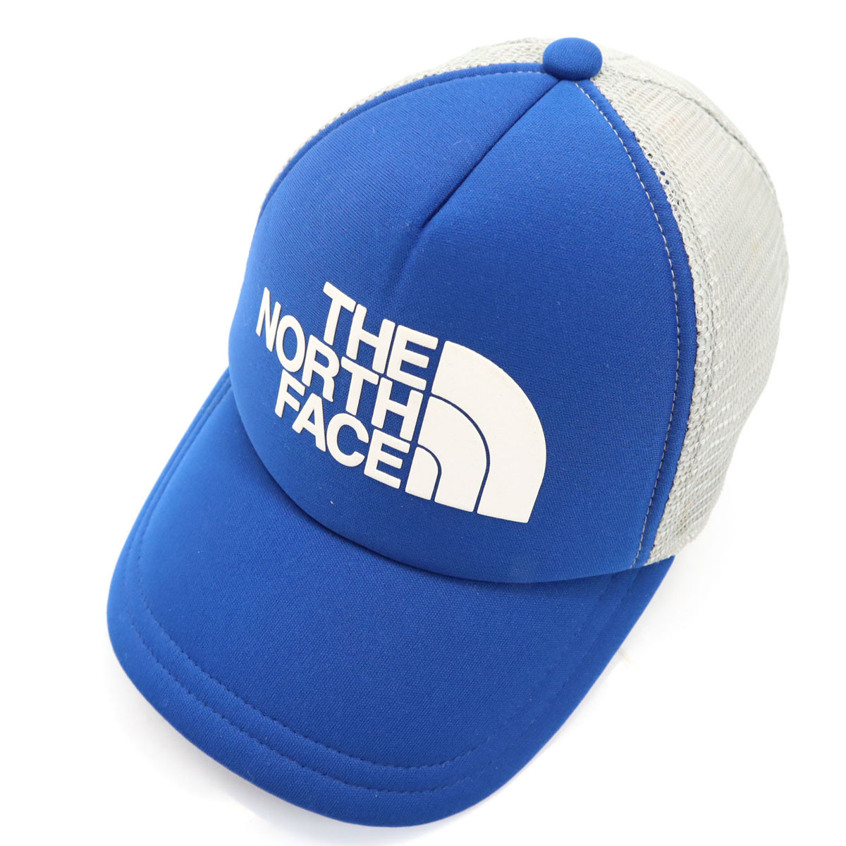 THE NORTH FACE ノースフェイス ロゴメッシュ キャップ FREE ブルー アウトドア NN01452 スナップバック メンズ拍卖