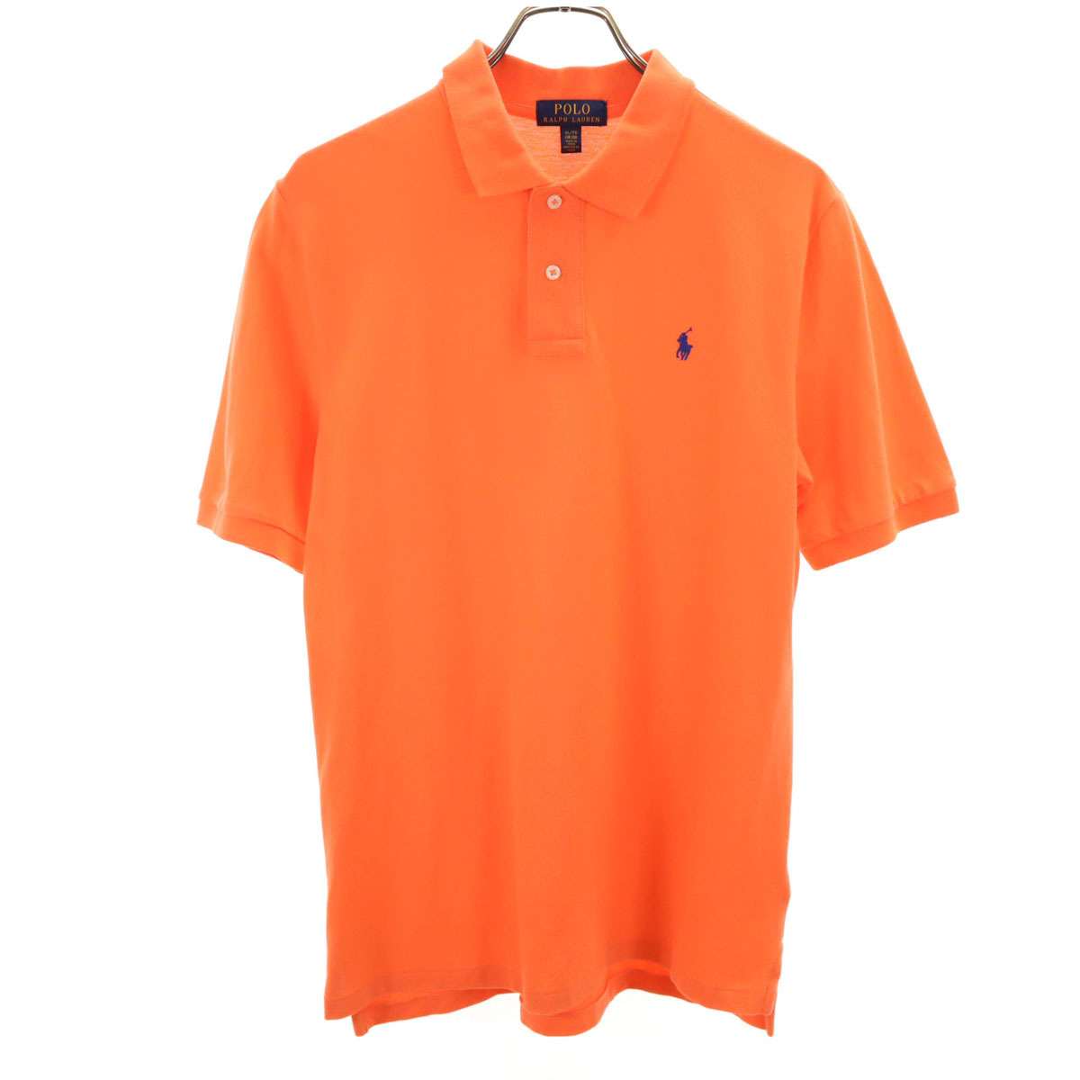 POLO RALPH LAUREN ポロラルフローレン 半袖 ポロシャツ XL 18-20 オレンジ キッズ拍卖