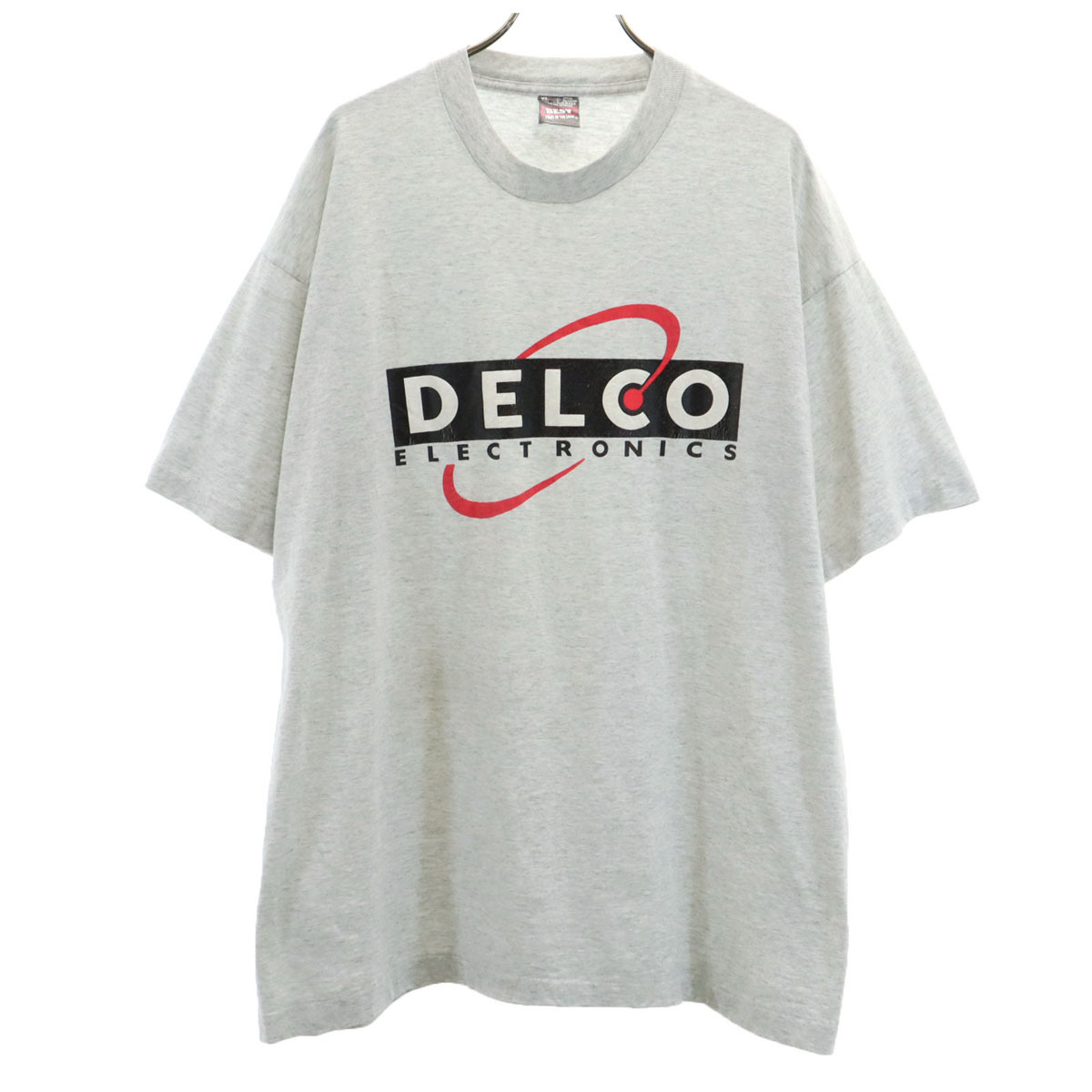 FRUIT OF THE LOOM フルーツオブザルーム 90s USA製 オールド 半袖 Tシャツ XL ホワイトグレー メンズ拍卖