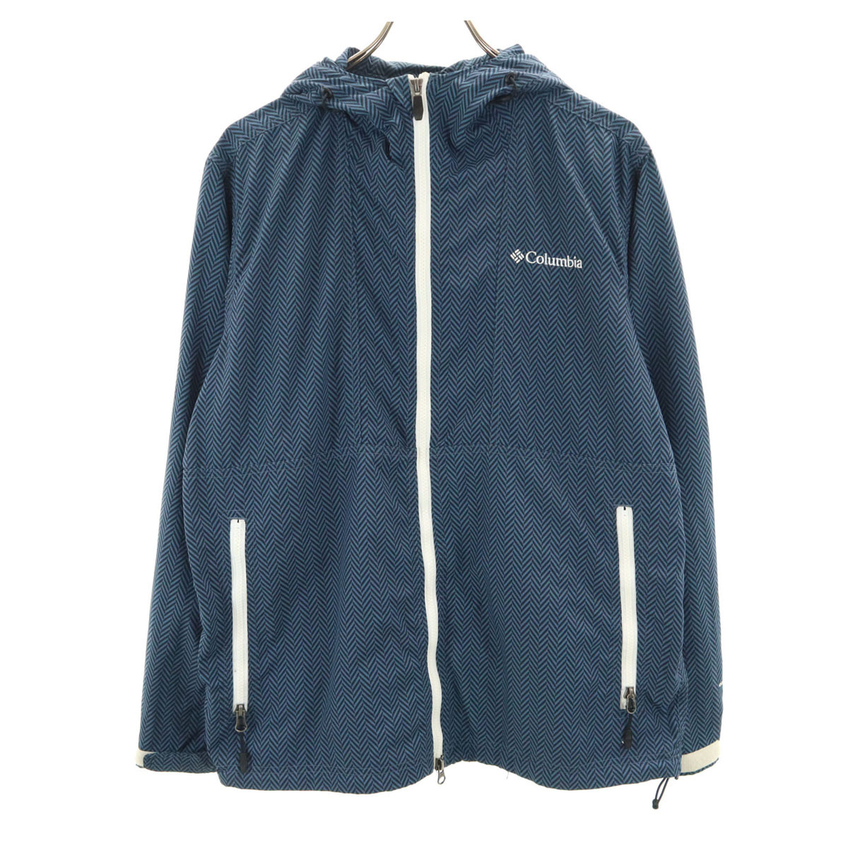 Columbia コロンビア 112PM3569 ヘリンボーン柄 ヘイゼン ジャケット M ネイビー アウトドア メンズ拍卖