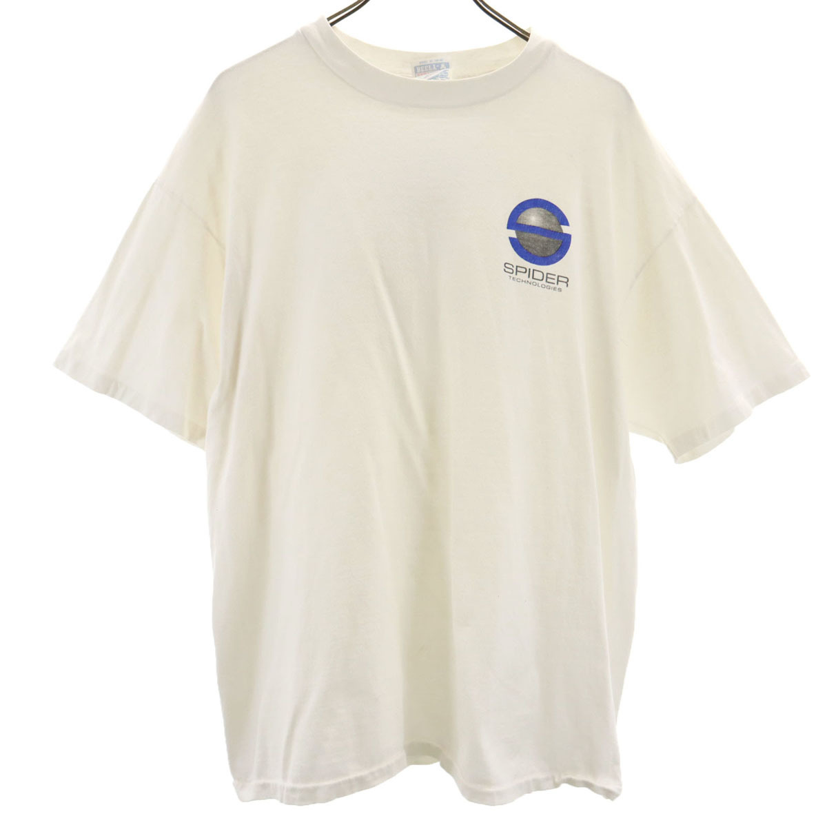 Hanes ヘインズ 90s USA製 オールド 半袖 BEEFY-T Tシャツ XL ホワイト系 シングルステッチ メンズ拍卖