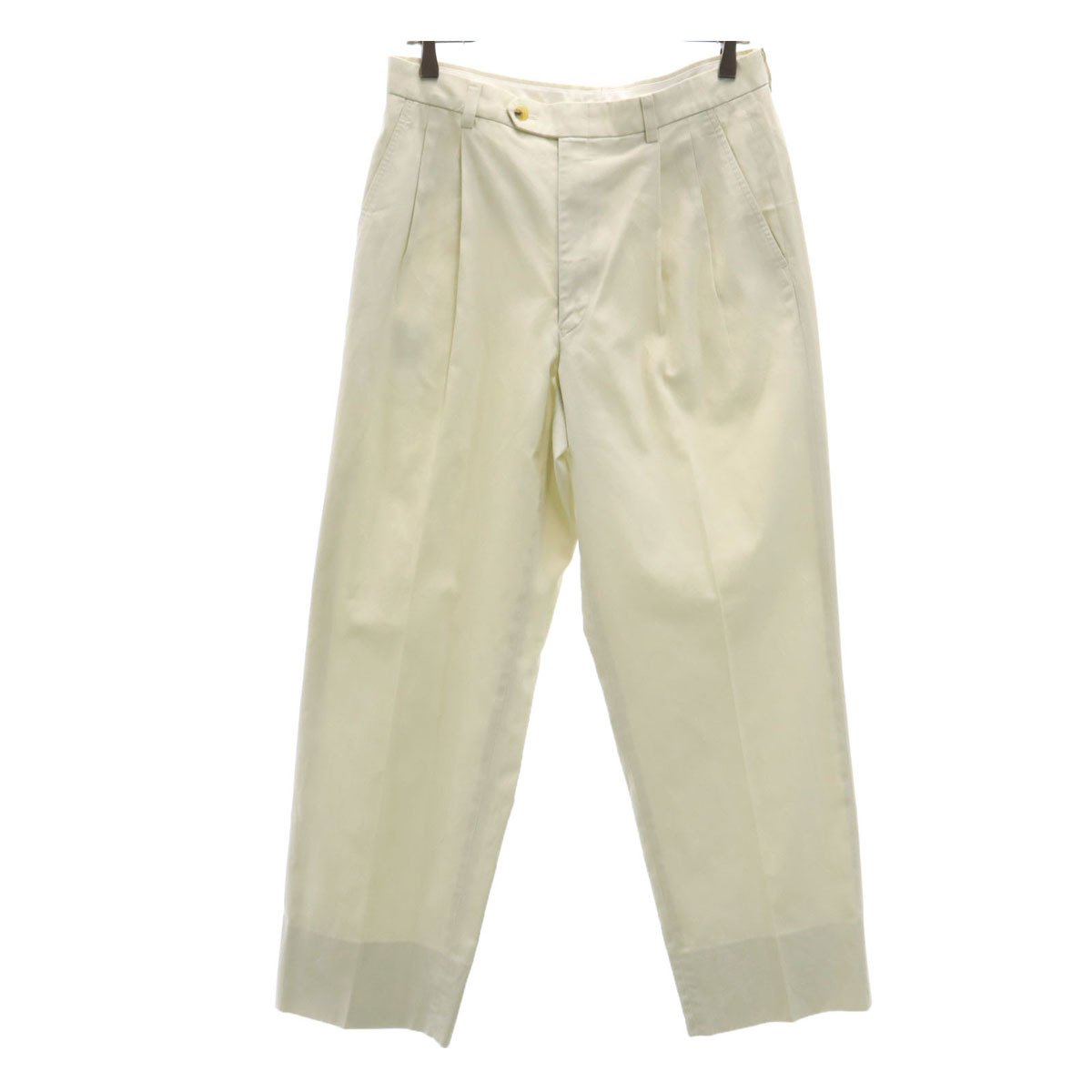 BURBERRY LONDON バーバリーロンドン 日本製 ロングパンツ 82 ベージュ 三陽商会 メンズ拍卖