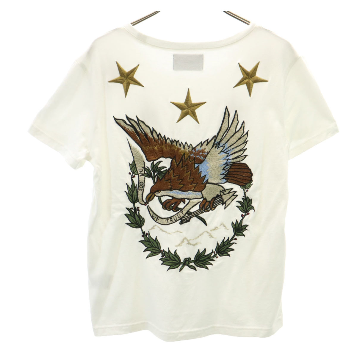 glamb グラム バックプリント 半袖 Tシャツ 白 レディース拍卖