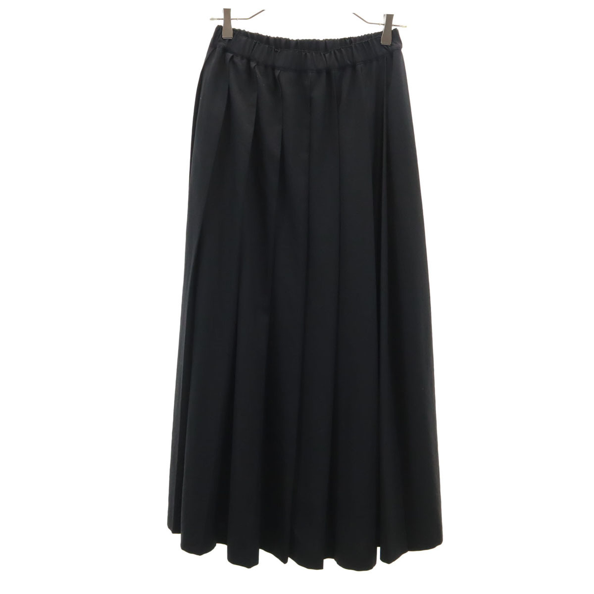 robe de chambre COMME des GARCONS ローブドシャンブルコムデギャルソン 1997年 日本製 ロング丈 プリーツスカート ブラック レディース拍卖