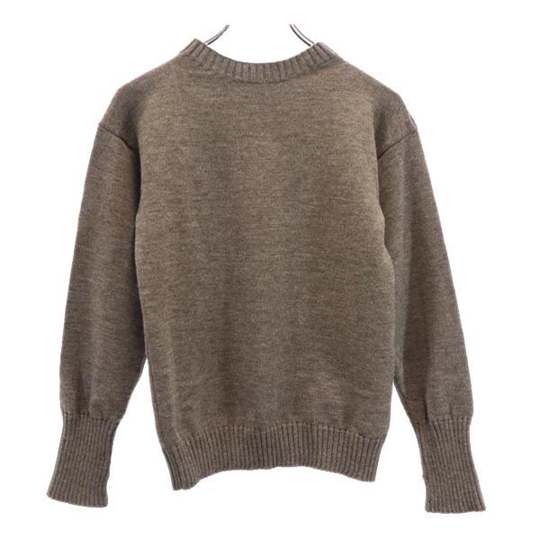 ANDERSEN-ANDERSEN アンデルセンアンデルセン イタリア製 ウール 長袖 セーター XS ブラウン サムホール ニット レディース拍卖