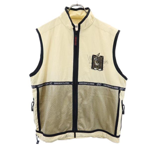 GREENCLUBS グリーンクラブ バックスバニー ワーナー ナイロン ベスト 4 ベージュ系 裏メッシュ メンズ拍卖