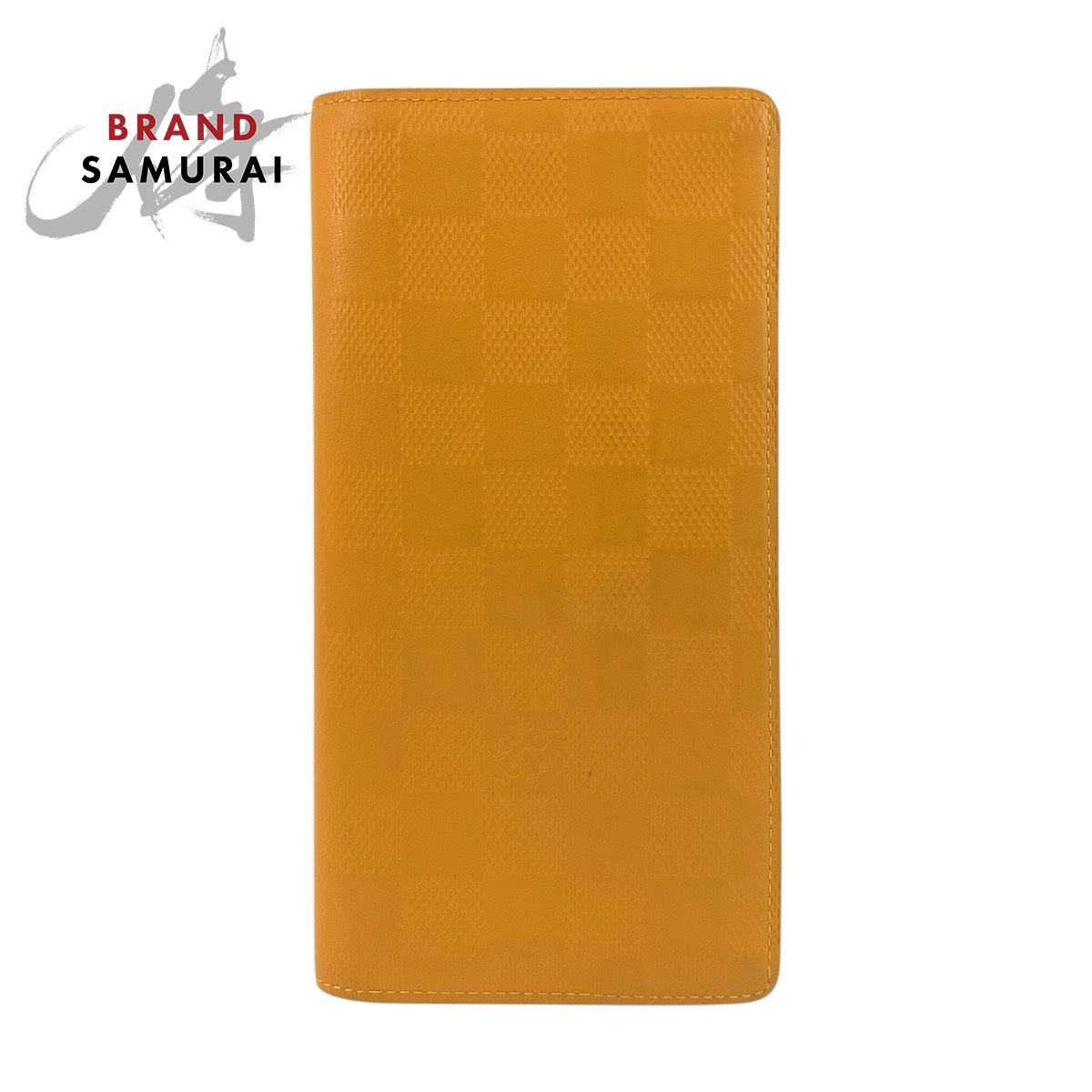 美品 LOUIS VUITTON ルイヴィトン ダミエ アンフィニ ポルトフォイユ ブラザ ソラール N63146 長財布 ロングウォレット メンズ 504189拍卖