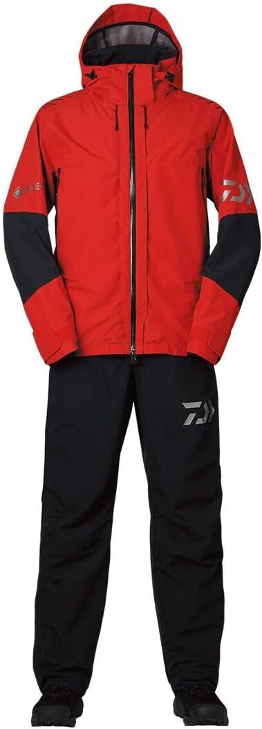 ダイワ(DAIWA) ゴアテックス(R) プロダクト コンビアップレインスーツ DR-1823 レッド XLサイズ 定価56,100円拍卖