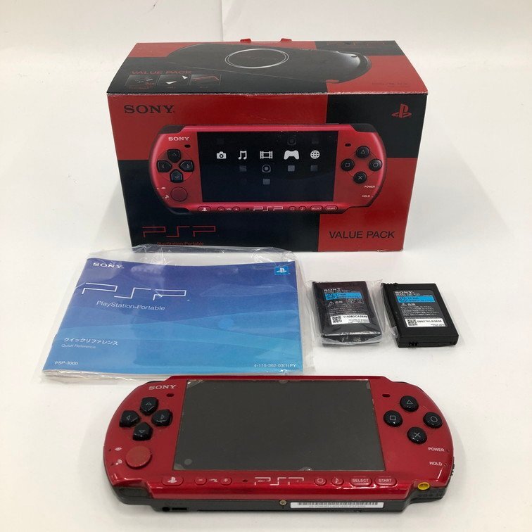 SONY ソニー PlayStationPortable プレイステーションポータブル PSP-3000 ジャンク品【DGAYD027】拍卖