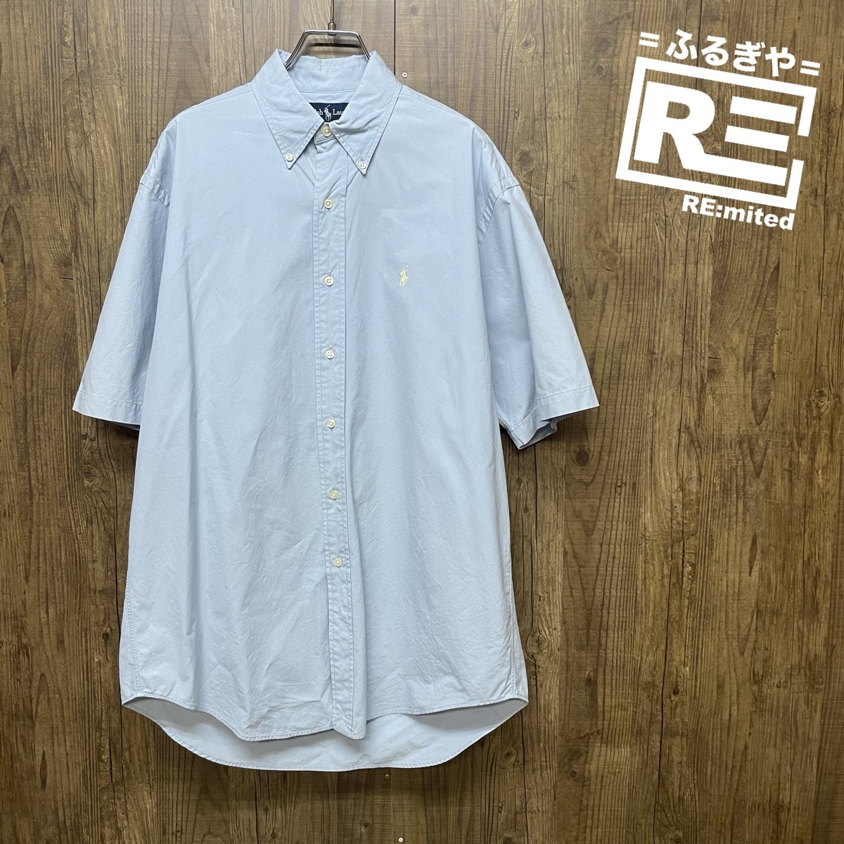 M POLO RALPH LAUREN ポロラルフローレン 半袖シャツ BLAKE ボタンダウン 5082拍卖