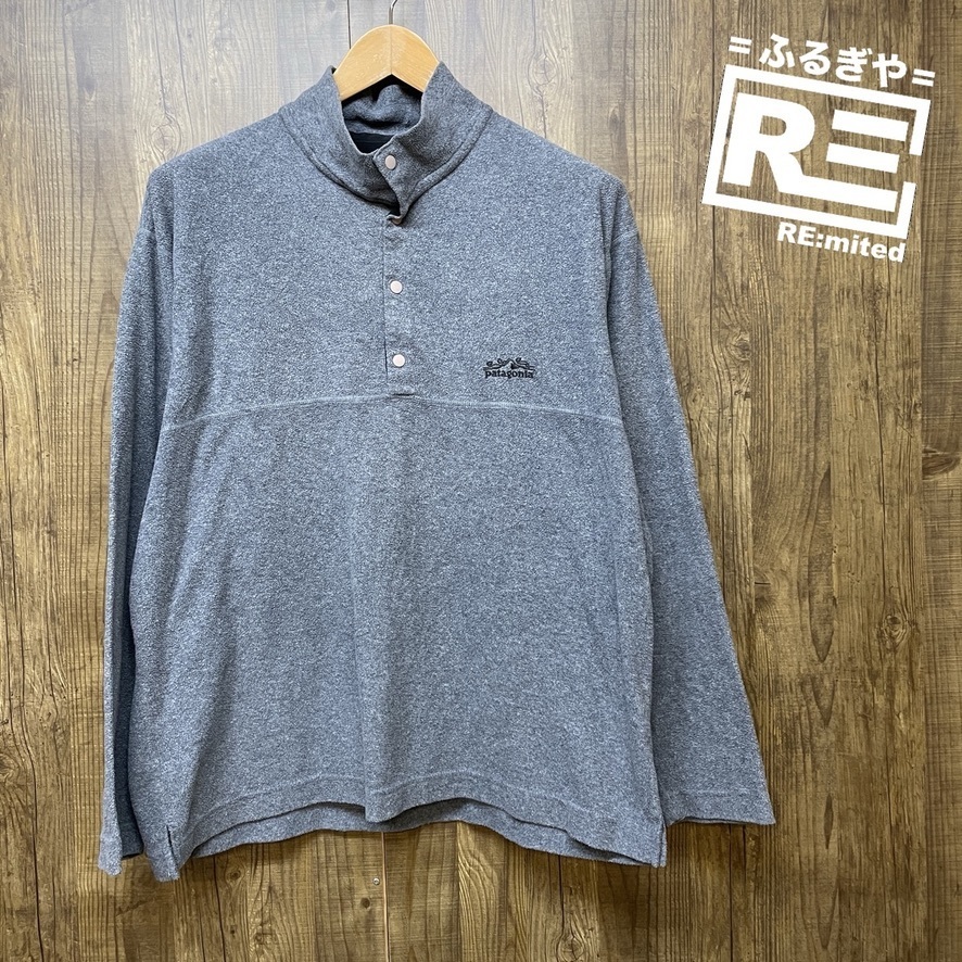 メンズL patagonia パタゴニア Micro D?Luxe スナップT ハイネック フリース 4285拍卖