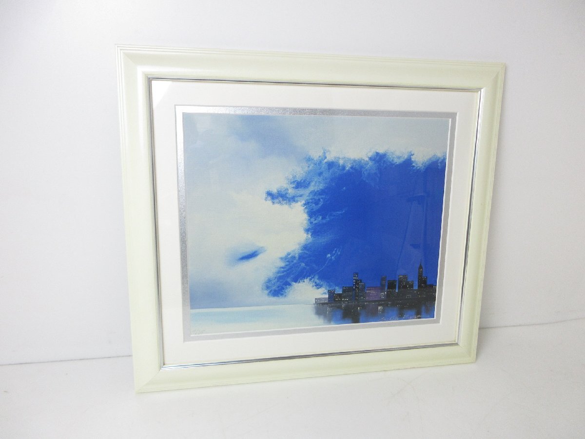 絵画 ミッシェル バテュ Michele Battut ニューヨークビッグアップル 美術品 / 140 (SGKY022976)拍卖