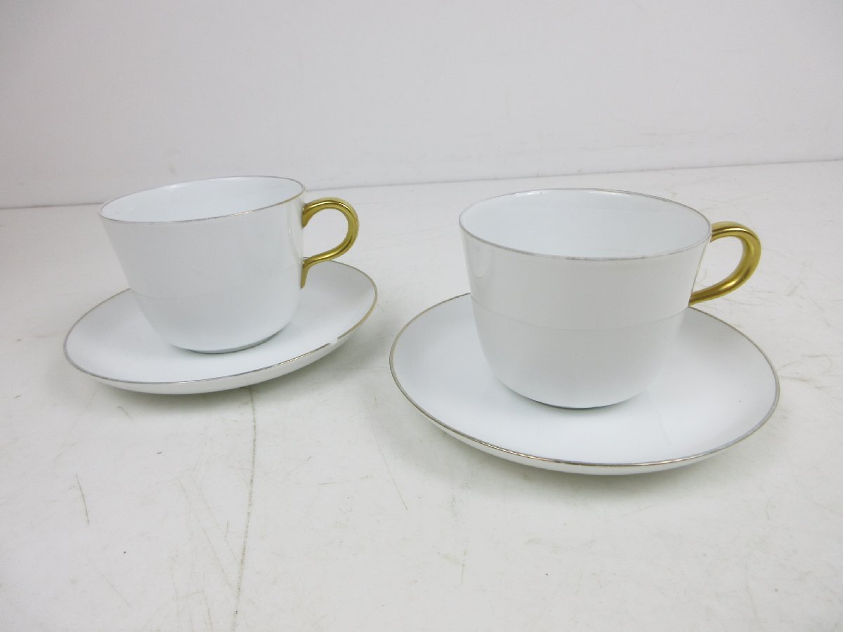 【2点まとめ】 デミタスカップ&ソーサー 大倉陶園 OKURA 食器 / 60 (YHKY023100)拍卖