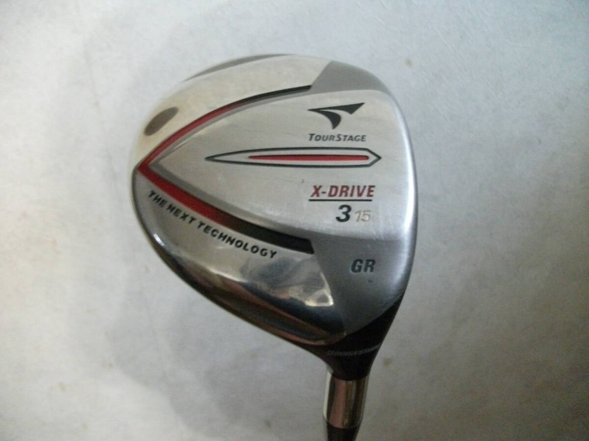 ツアーステージ X-DRIVE GR 3番 15° XD-S60 SR拍卖