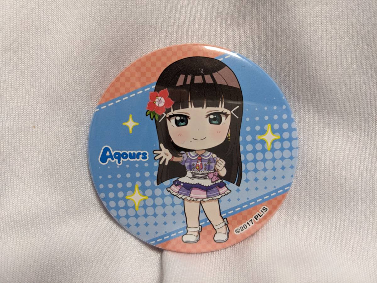 【送料無料】(非売品)缶バッジ 黒澤ダイヤ (君のこころは輝いてるかい?)ラブライブサンシャイン Aqours 幻日のヨハネ 小宮有紗拍卖