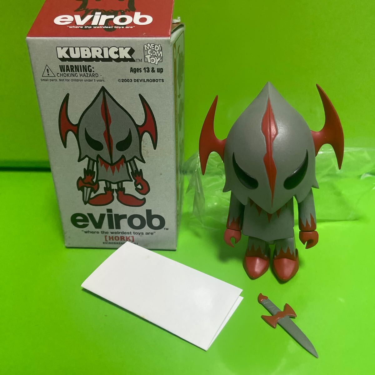 メディコムトイ キューブリック KUBRICK evirob エビロブ HORK【定形外送料290円】MEDICOM TOY拍卖