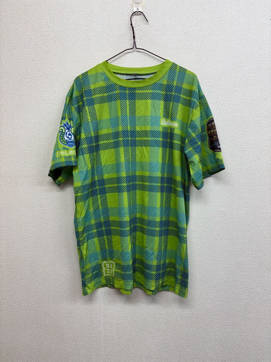 P11 湘南ベルマーレ応援tシャツ 半袖 サッカー Jリーグ スポーツウェア フリーサイズ拍卖