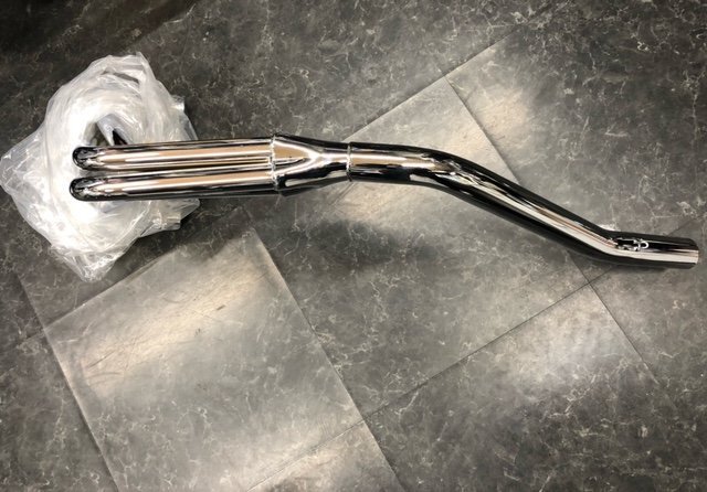 (MW703)新品 未使用 バンディット250 GJ77A 4-1管 ALサイレンサー 50.8π メッキ マフラー プリティ― メッキはがれ・傷有り拍卖