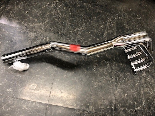 (PS682)新品 未使用 バリオス1 ショート管 メッキ マフラー メッキ不良 プリティ―拍卖