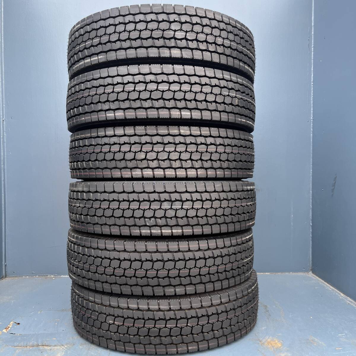 新品★ 2022年製★ 225/80R17.5 123/122L ブリヂストン M888 ミックス 6本セット拍卖