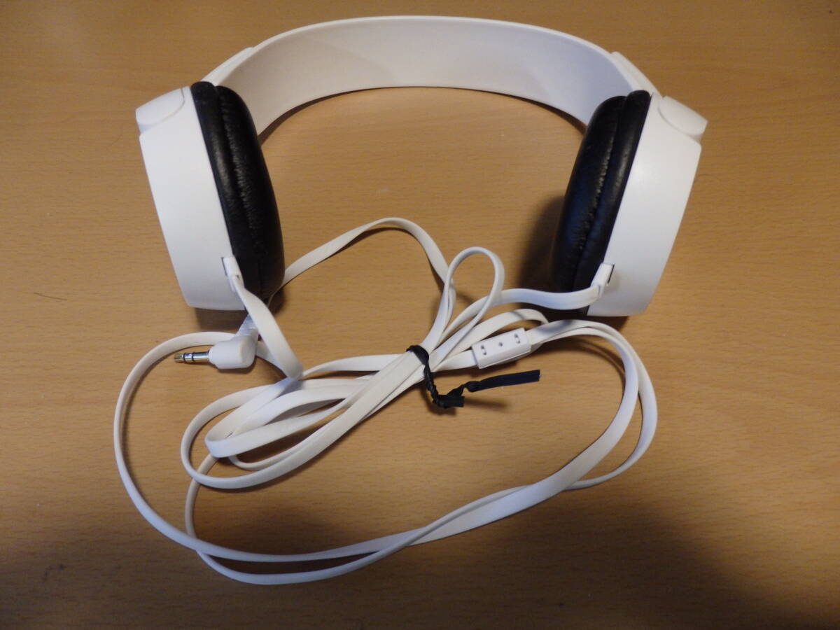 (訳あり)オーム電機 AudioComm ステレオヘッドホンH125 ホワイト拍卖