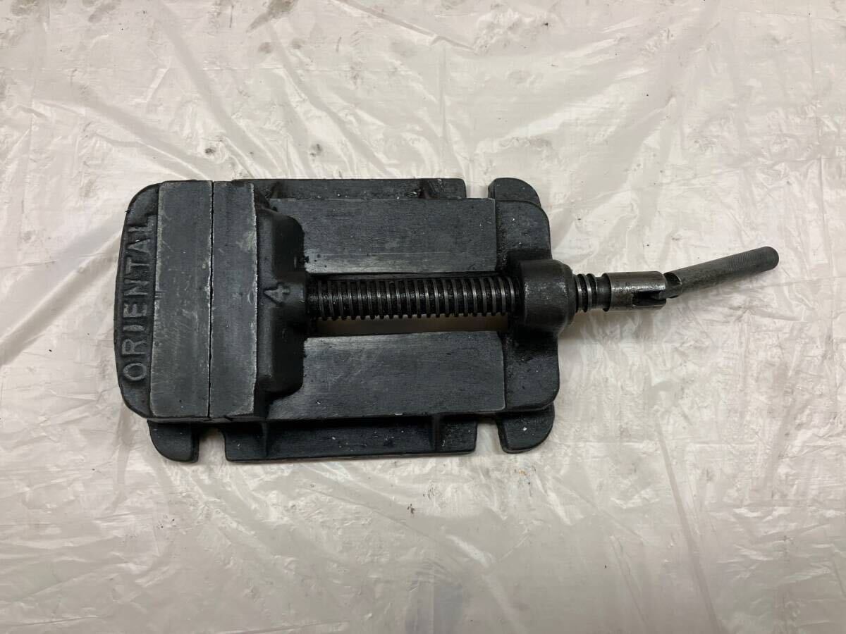 中古 ORIENTAL バイス 口開90mm 口幅100mm拍卖